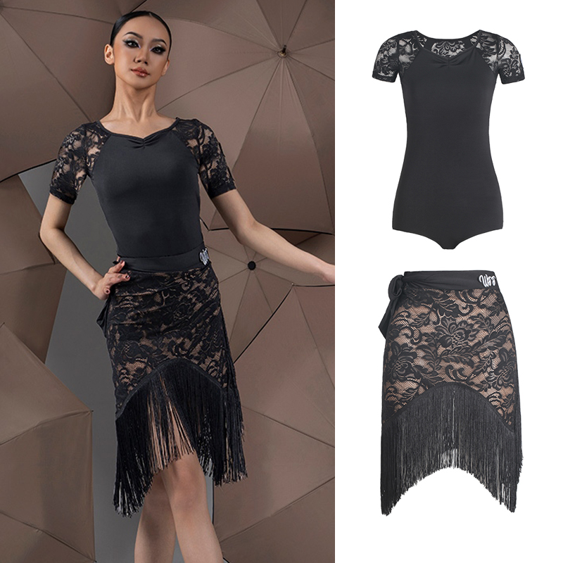 Tassel Fringe Trim - ชุดเต้นรำละตินสำหรับผู้หญิงกระโปรงประดับพู่ชุดเต้นรำ SL10155