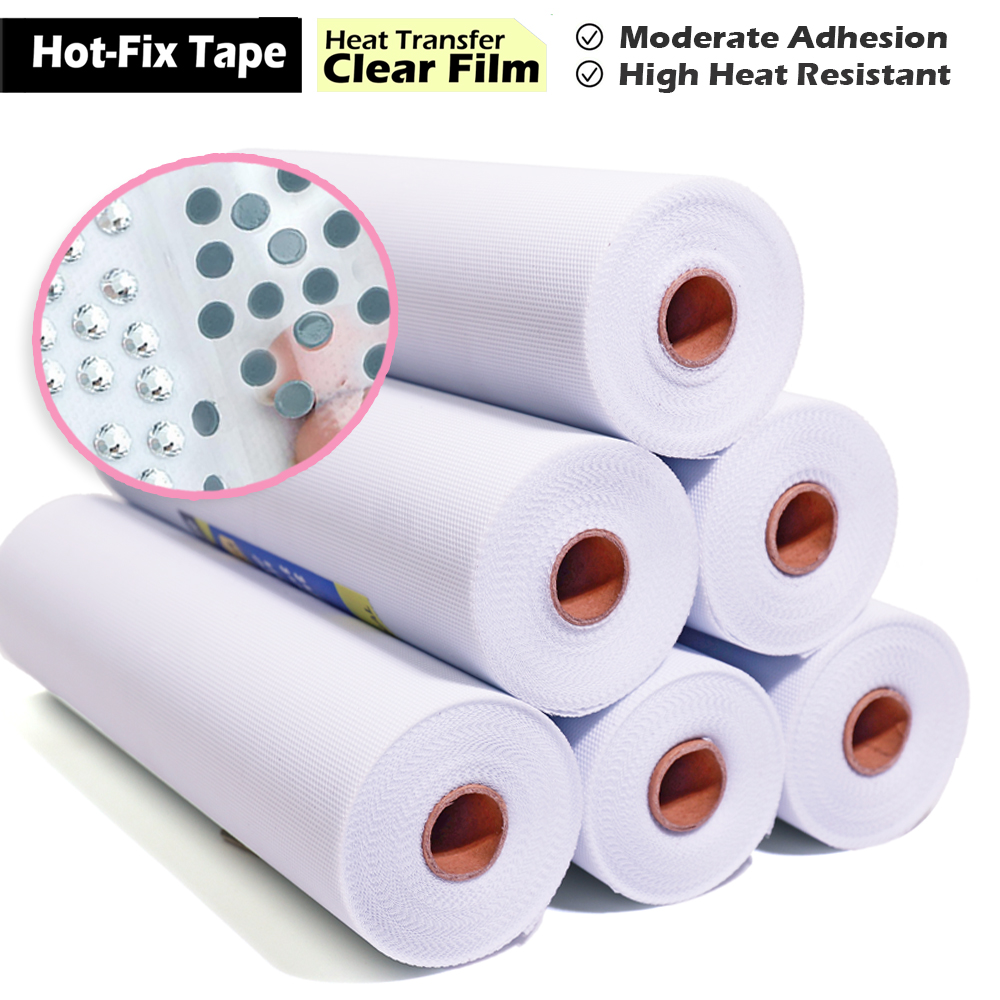 Hotfix Rhinestone Sheet - เทปกาวร้อนสำหรับติดงานประดับตกแต่ง ขนาด 24 28 32 ซม.