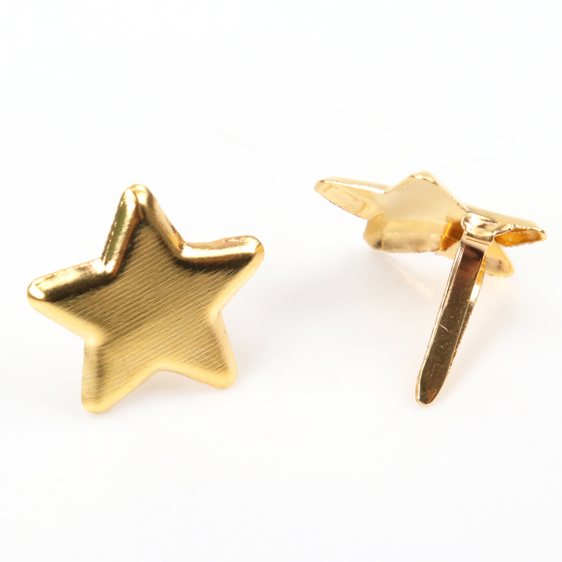 50 ชิ้นผสมโลหะ Star Brad Studs - Craft Embellishment บทวิจารณ์และราคา