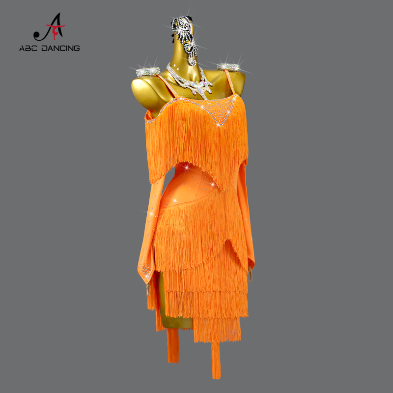 ชุดเต้นลาตินสำหรับผู้หญิงปี 20 - Tassel Fringe Trim บทวิจารณ์และราคา