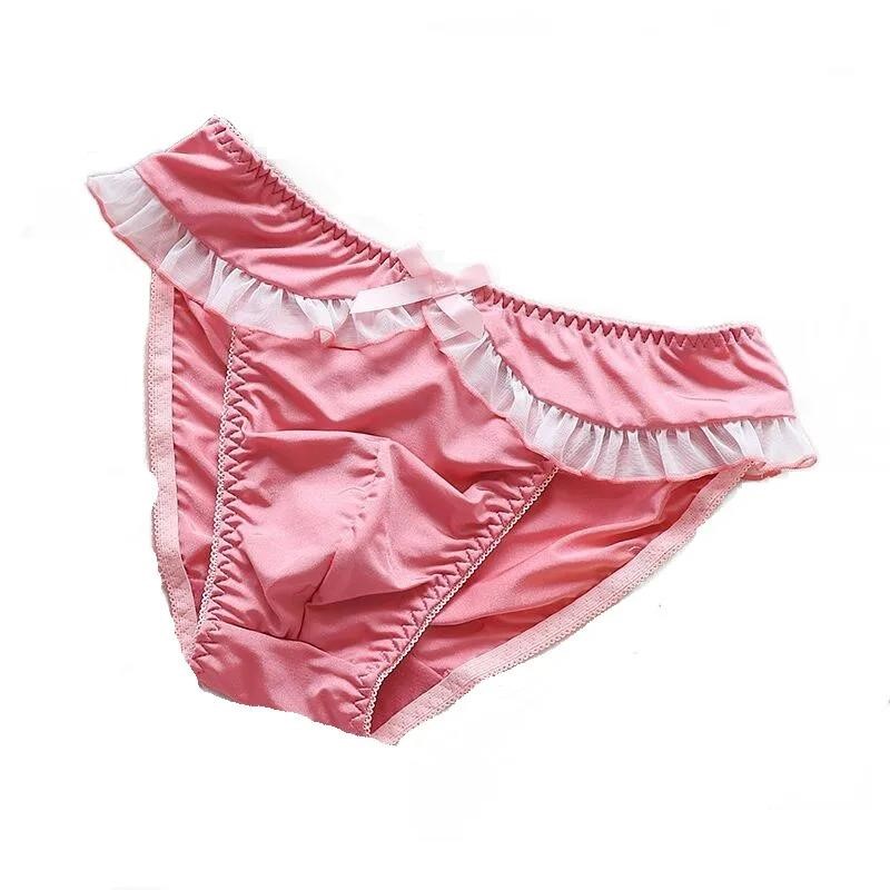 กางเกงชั้นในชายเซ็กซี่แต่งลูกไ - Elastic Lace Trim บทวิจารณ์และราคา