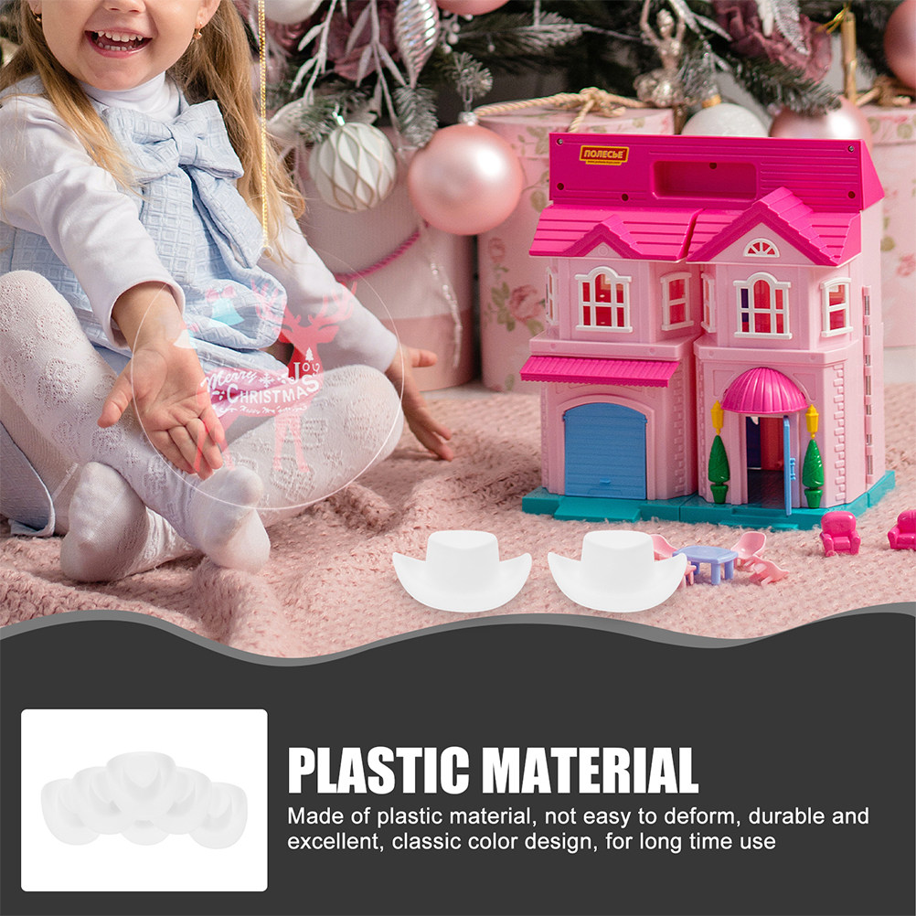 หมวกคาวบอยจิ๋ว 30 ชิ้น หมวกจิ๋ - Craft Embellishment บทวิจารณ์และราคา