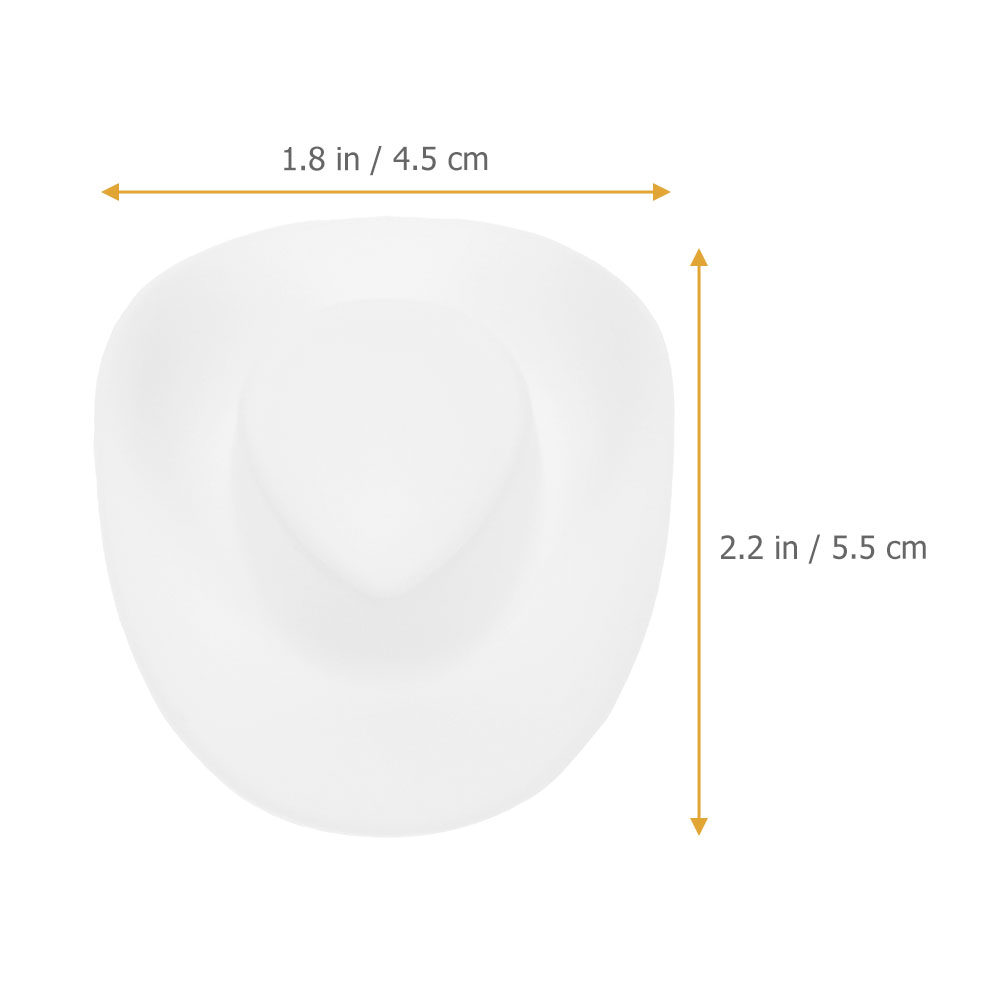 หมวกคาวบอยจิ๋ว 30 ชิ้น หมวกจิ๋ - Craft Embellishment บทวิจารณ์และราคา