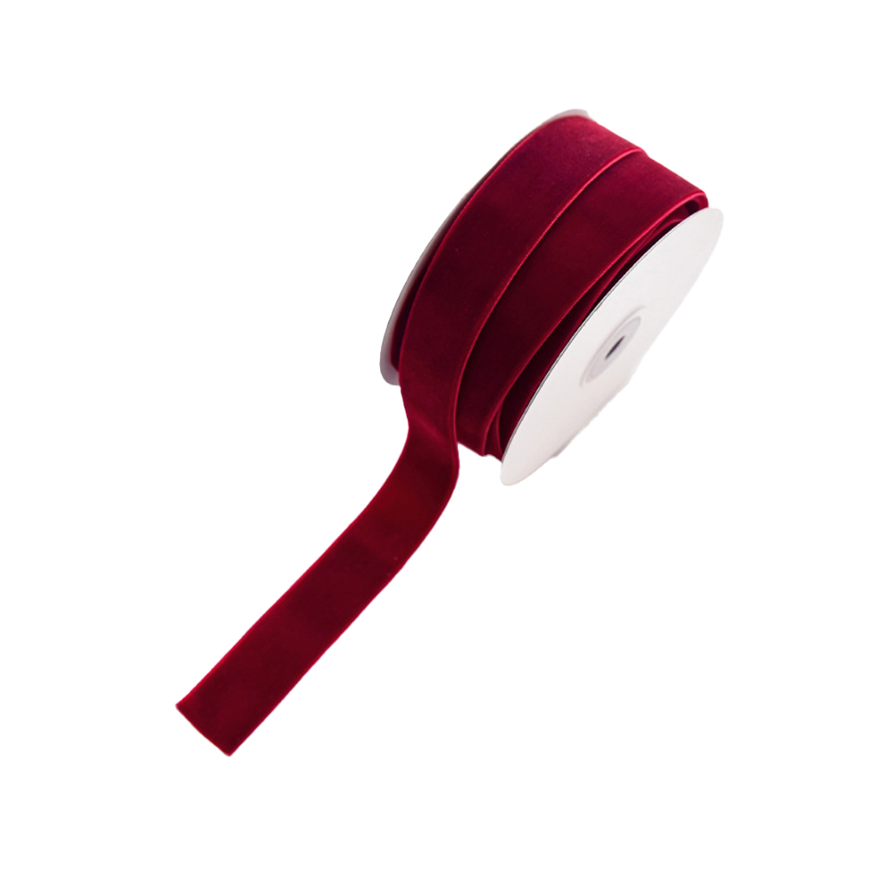 ริบบิ้นผ้าขนาด 10 เมตร พร้อมกำ - Velvet Ribbon Roll บทวิจารณ์และราคา