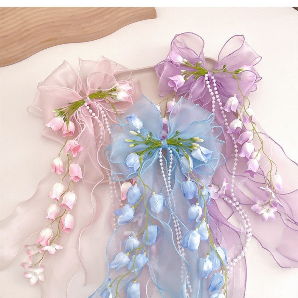 กิ๊บติดผมรูปดอกไม้แฟชั่นหวานสไ - Tassel Fringe Trim บทวิจารณ์และราคา