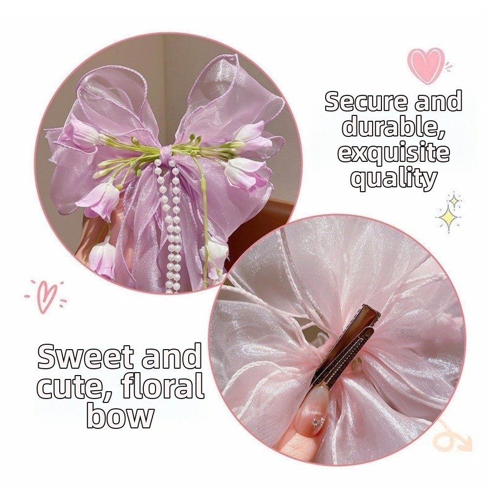 กิ๊บติดผมรูปดอกไม้แฟชั่นหวานสไ - Tassel Fringe Trim บทวิจารณ์และราคา