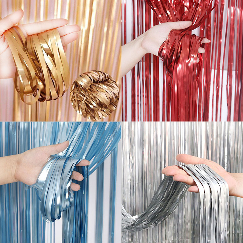 1 กระเป๋า 2 เมตรฉากหลังฟอยล์ F - Tassel Fringe Trim บทวิจารณ์และราคา