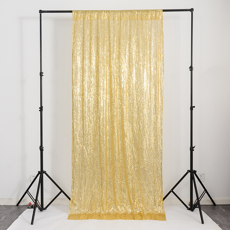 2PCS 60x300 ซม.ขนาดปักเลื่อมฉา - Sequin Fabric Panel บทวิจารณ์และราคา