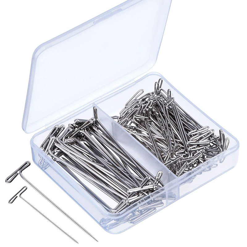 20/100Pcs สแตนเลสสตีล T Pins T - Craft Embellishment Storage บทวิจารณ์และราคา
